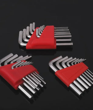 Set Inbussleutels (5, 8 of 11 Delig) - Metrisch, Korte Arm, Gereedschap voor Auto & Huis