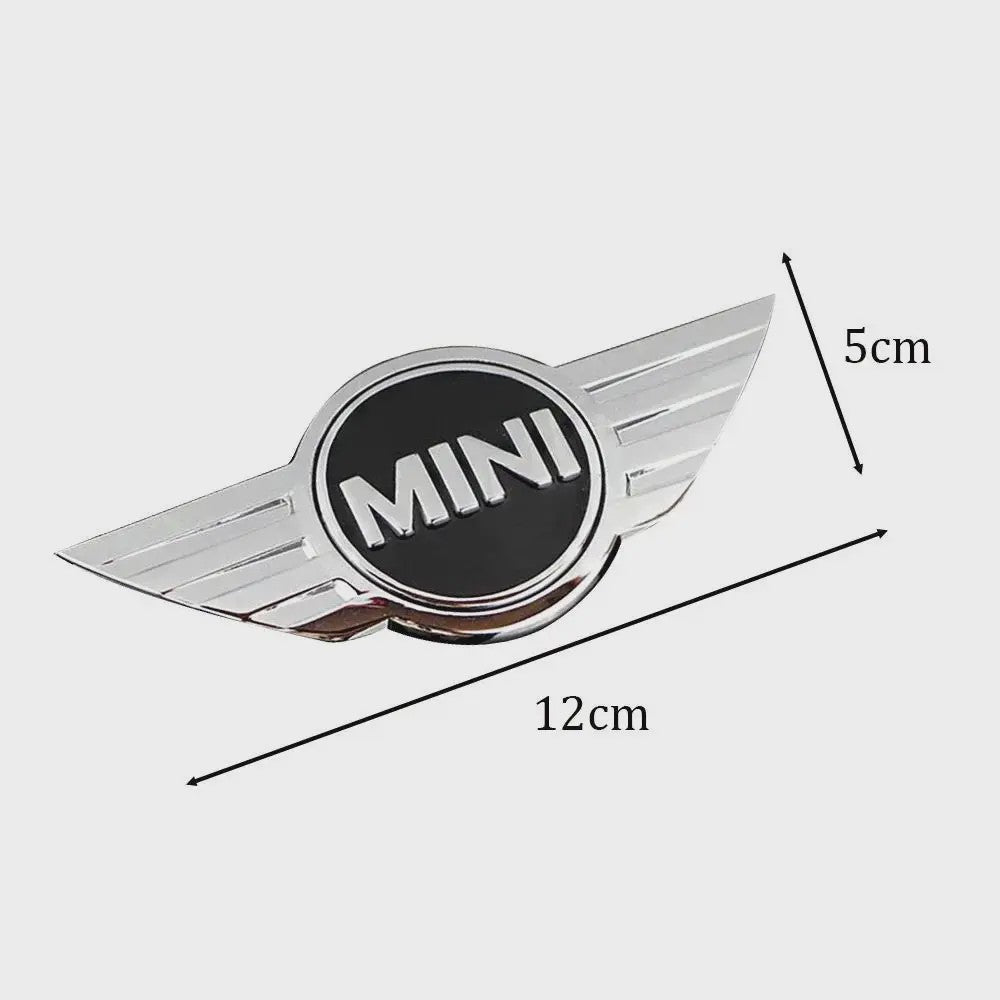Metalen Mini Cooper Motorkap Badge - Decoratieve Embleem Sticker
