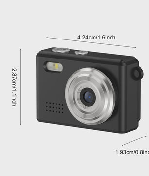 Mini Digitale Camera: Draagbare 1080P HD Recorder met Sleutelhanger & 12MP Foto