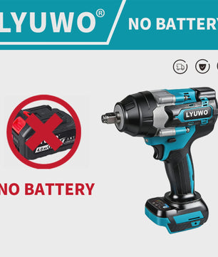 Krachtige Accu Slagmoersleutel 1000Nm Brushless - Compatibel met Makita 18V Batterijen