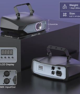 100W 3D Laser Show Projector - RGB DJ Disco Party Licht met DMX & App Controle