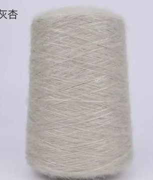 Zacht Pluche Mohair Garen met Pailletten - Kleurrijk Brei-, Haak- en Naaigaren (520g)