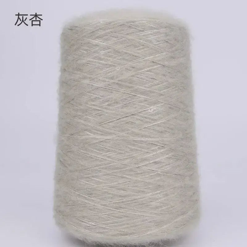 Zacht Pluche Mohair Garen met Pailletten - Kleurrijk Brei-, Haak- en Naaigaren (520g)