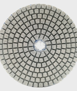11-delige Diamant Polijstschijven Kit 100mm - Nat/Droog Gebruik voor Steen, Beton & Marmer