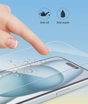 Gehard Glas Screenprotector voor iPhone 11 t/m 15 Pro Max - Krasbestendig & Schokdempend