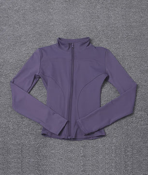 Dames Sportjack met Lange Mouwen - Ideaal voor Fitness, Yoga en Training