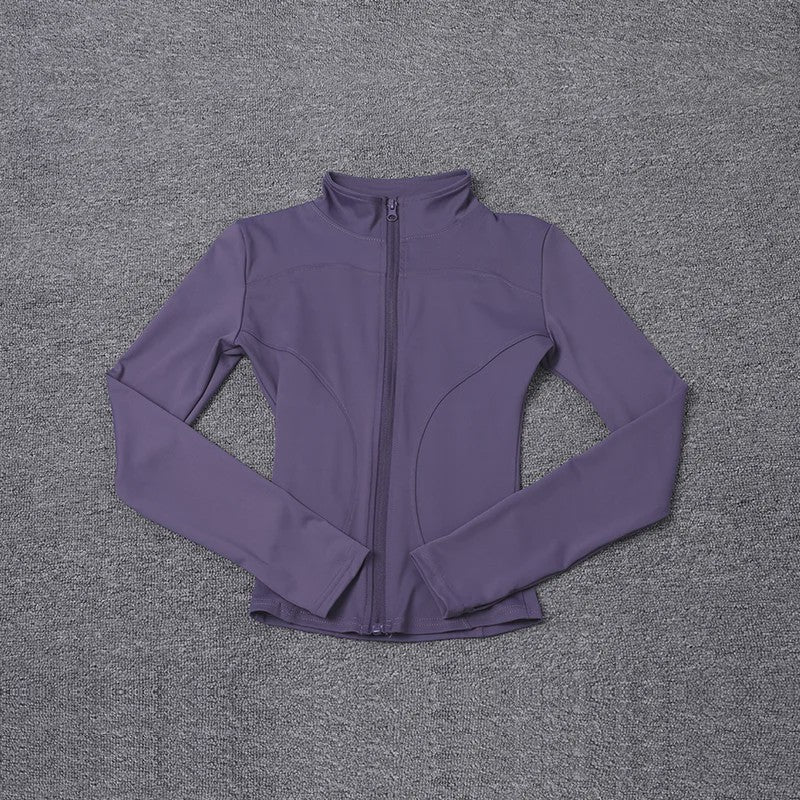 Dames Sportjack met Lange Mouwen - Ideaal voor Fitness, Yoga en Training