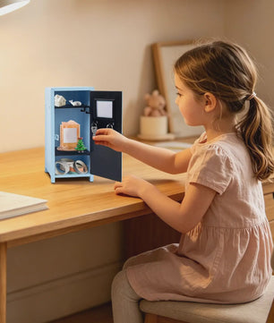 Mini Metal Lockerkastje - Kantoor & Slaapkamer Organizer met Slot