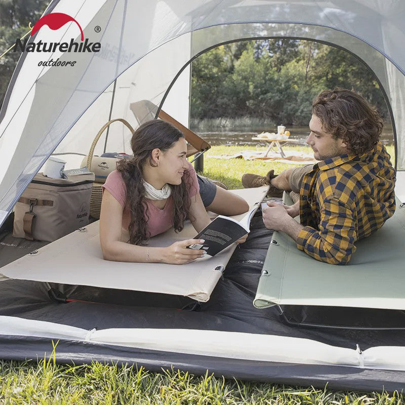 Naturehike Ultralichte Opvouwbare Camping Cot - Draagbaar Kampeerbed voor Buiten