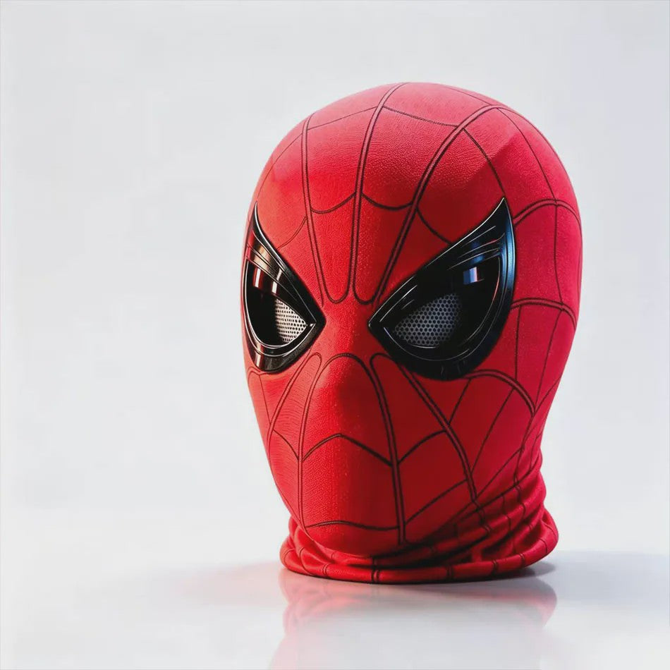 Spiderman Masker met Knipperende Ogen - Ademend & Cosplay Hoofddeksel