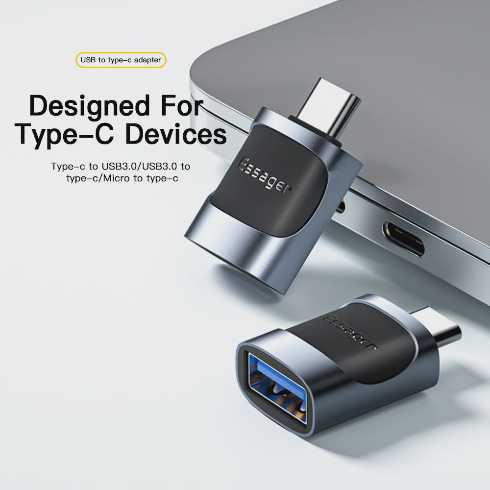 Essager USB 3.0 OTG Adapter: Type-C naar USB-A Female Converter