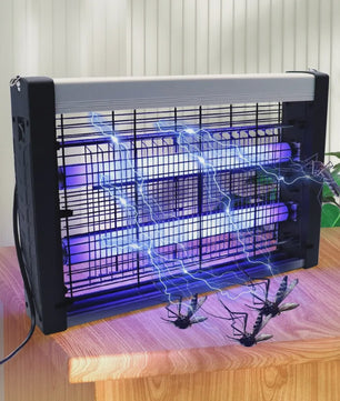 UV Muggenlamp - Oplaadbare Elektrische Insectendoder, Stiller dan 30dB, Binnen & Buiten