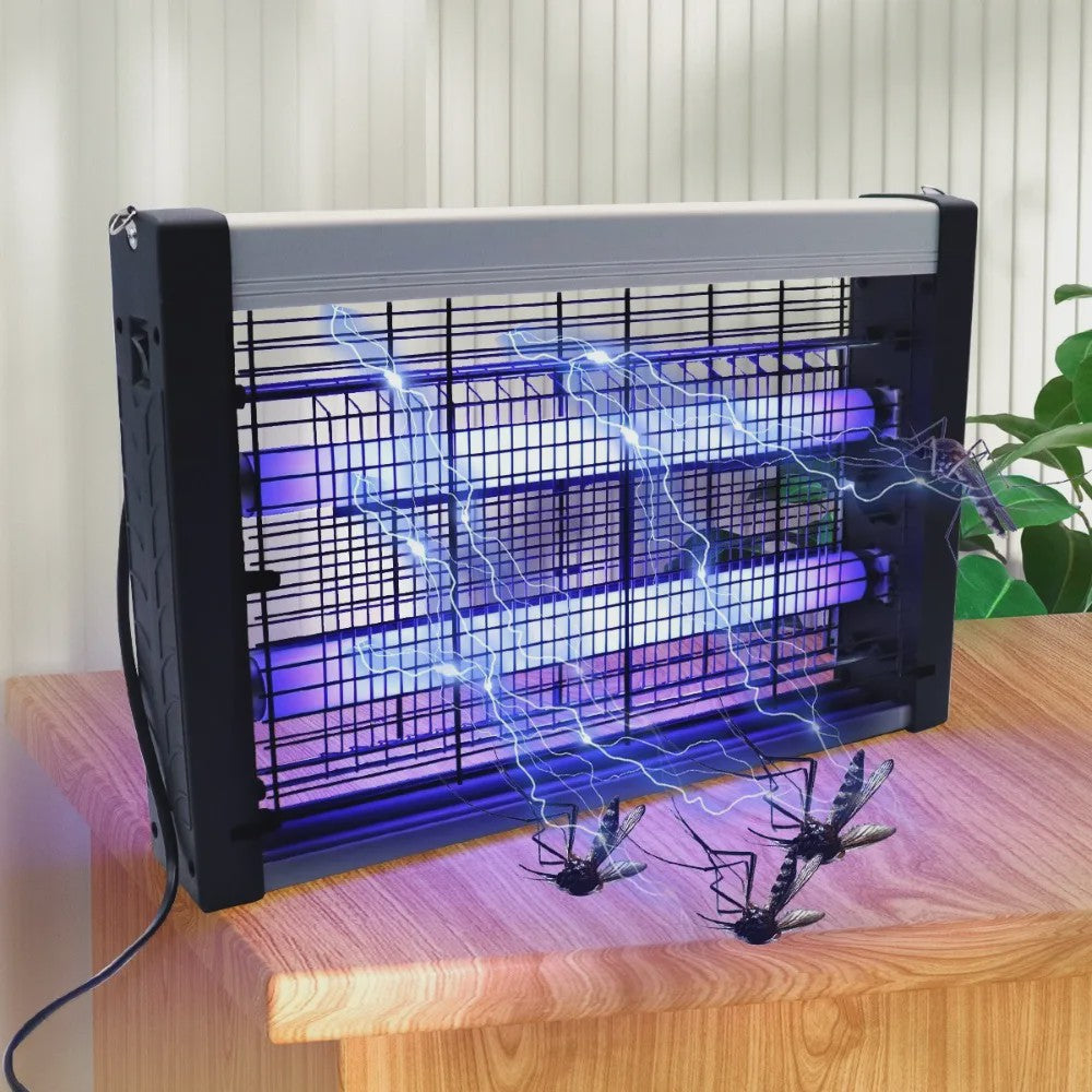 UV Muggenlamp - Oplaadbare Elektrische Insectendoder, Stiller dan 30dB, Binnen & Buiten