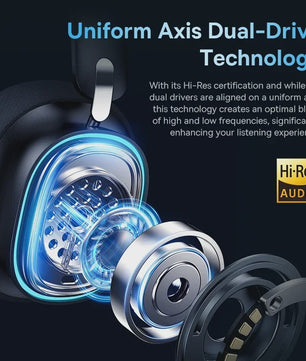 Baseus GH02 Gaming Headset: Draadloos, Bluetooth 5.3, 2.4G, RGB, 40mm Drivers, 40u Batterij