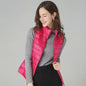 Stijlvolle Dames Bodywarmer - Lichtgewicht & Warm met Witte Eendendons Vulling