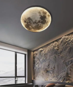 Creatieve Maan Wandlamp LED - Sfeervolle Verlichting voor Woonkamer & Slaapkamer