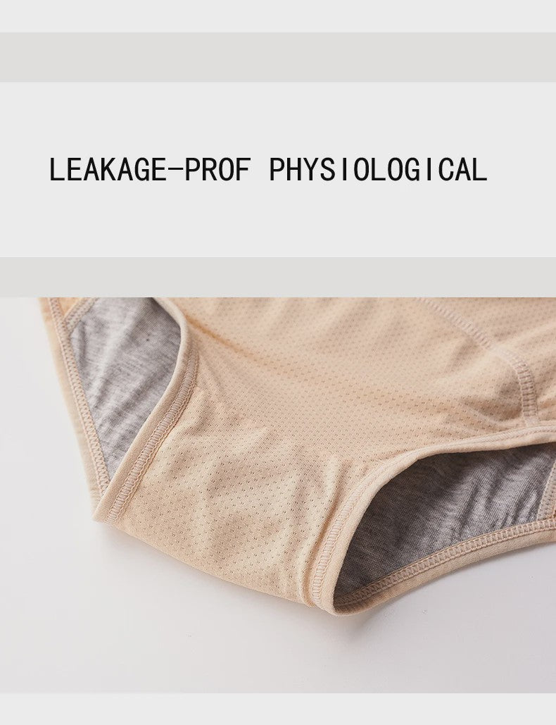 Lekvrije Menstruatieonderbroek Dames - Katoen, Waterdicht & Ademend