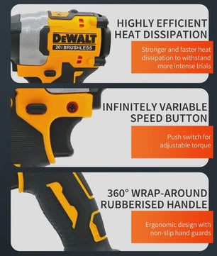 Dewalt DCF922 Accu Slagmoersleutel - Krachtige Borstelloze Motor met Variabele Snelheid