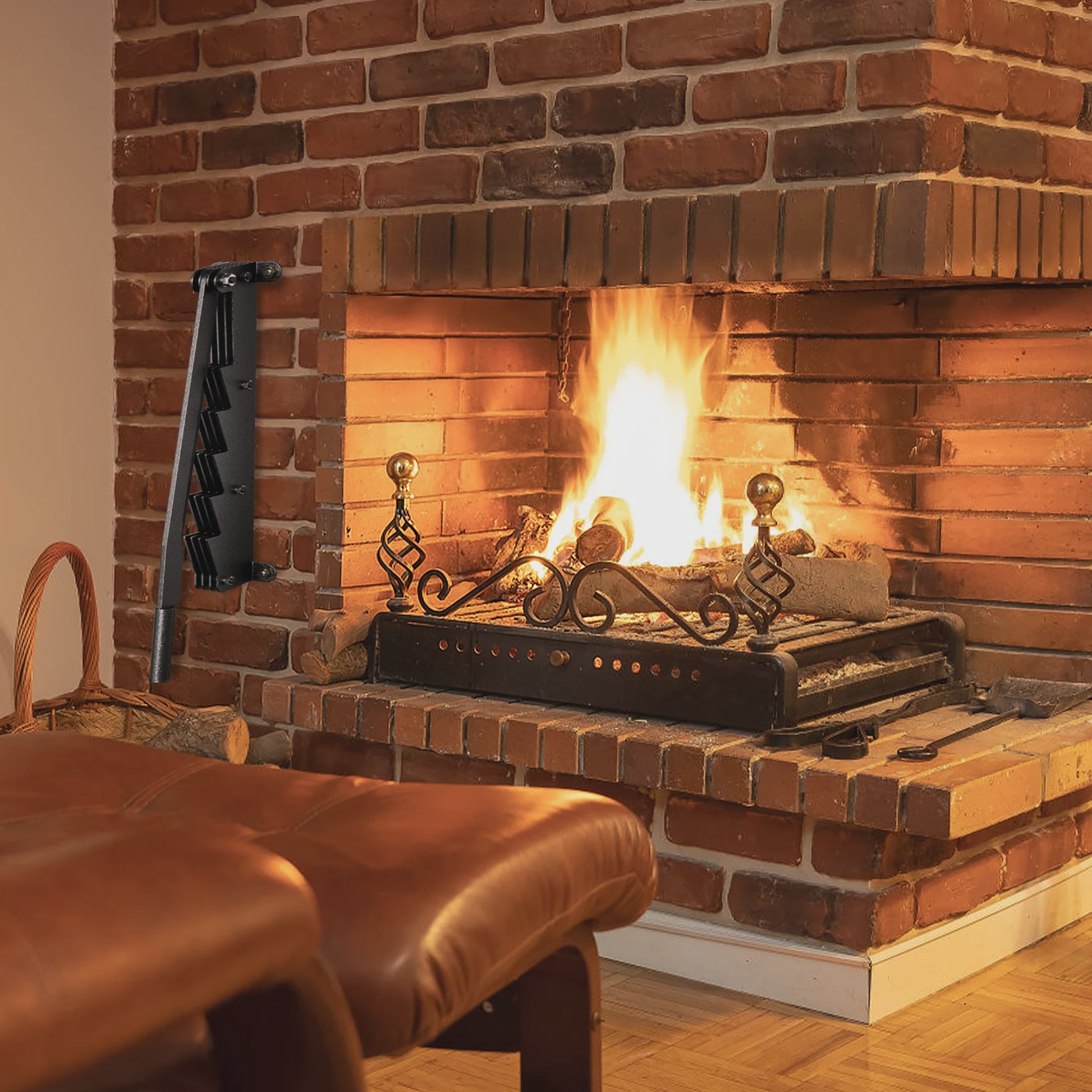 Handmatige Houtklover met Wandmontage & Opbergtas - Stevig Staal