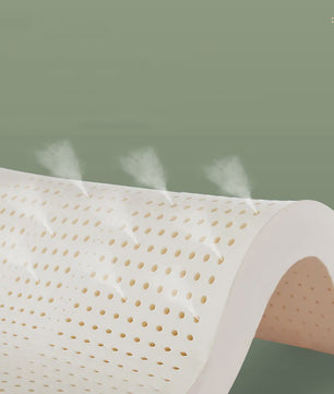 100% Natuurlijk Latex Matras Topper uit Thailand - Antibacterieel & Anti-Mijt