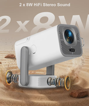 ThundeaL TD80Pro 4K Android Full HD Projector - Mini Beam met 1080P, 3D en WiFi