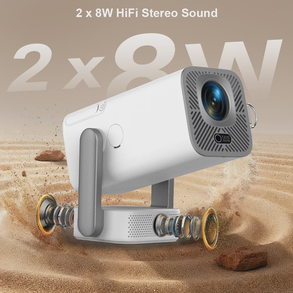 ThundeaL TD80Pro 4K Android Full HD Projector - Mini Beam met 1080P, 3D en WiFi