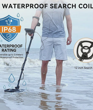 SUNPOW Professionele Metaaldetector Kit met Pinpointer - Waterdicht & Hoge Precisie