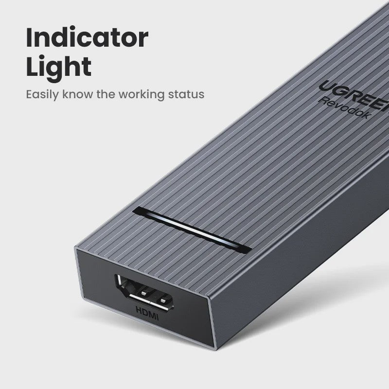 UGREEN USB-C Hub 10Gbps, 4K@60Hz HDMI, 100W PD Docking Station