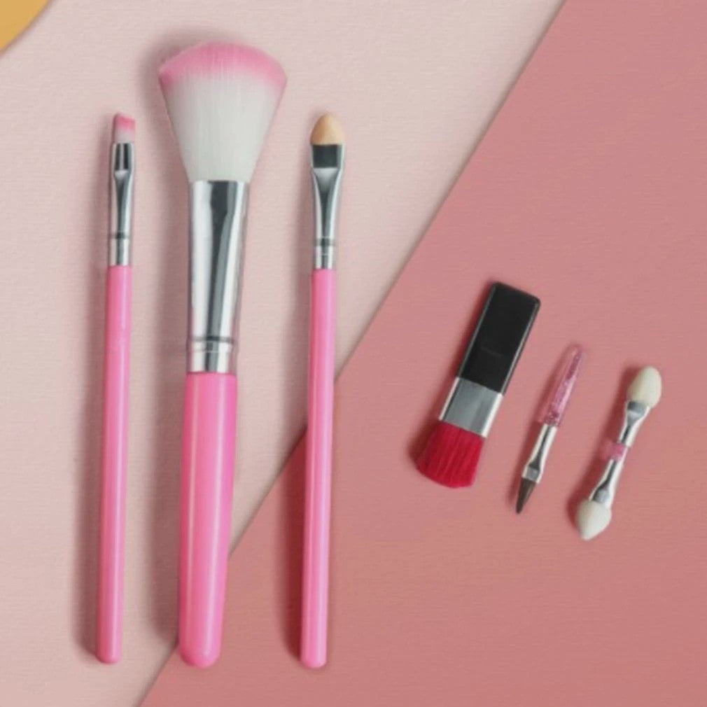 Prinsessen Make-up Koffer Speelset voor Kinderen - Veilige Kinderspeelgoed Make-up met Oogschaduw, Lippenstift en Nagellak