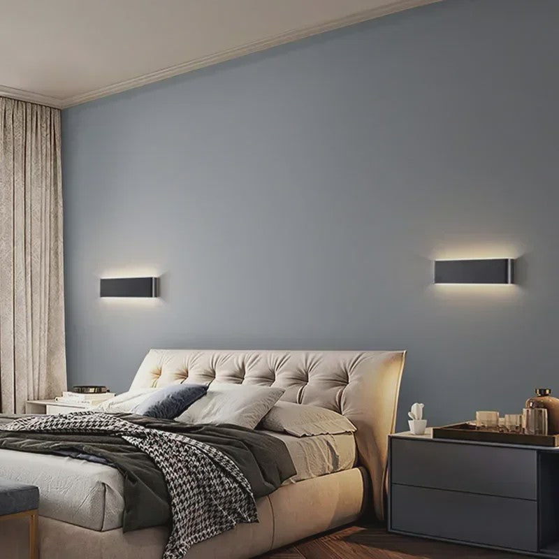 Moderne LED Wandlamp - Stijlvolle Verlichting voor Woonkamer, Slaapkamer & Hal