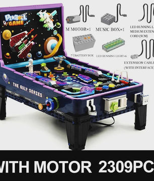 GULY 60526 Pinball Machine Bouwset - Interactief Educatief Speelgoed