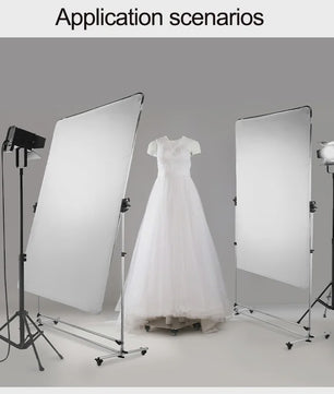 Mobiel Hefbaar Diffusiepaneel met Vlinderframe - 1.5x2m Soft Light Screen voor Fotografie