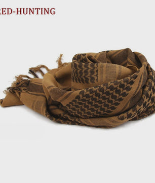 Tactische Keffiyeh Shemagh Sjaal - Katoenen Hoofddoek en Nekwarmer