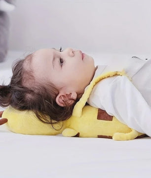 Schattig Bijen Hoofdbeschermingskussen voor Baby's - Ademend Anti-Val Kussen