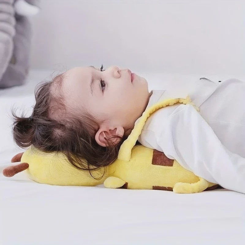 Schattig Bijen Hoofdbeschermingskussen voor Baby's - Ademend Anti-Val Kussen