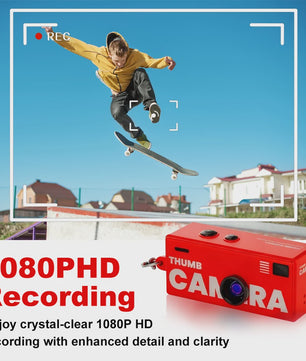 Mini Digitale Camera Sleutelhanger - 1080P HD Video & Foto's - Compact Retro Ontwerp