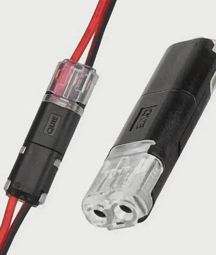 2/5/10 Stuks 2-Pin Steek Connectoren voor Laagspanning Kabels - Snel en Veilig