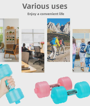 Verstelbare Water Dumbbells - Draagbare Fitness Gewichten voor Krachttraining