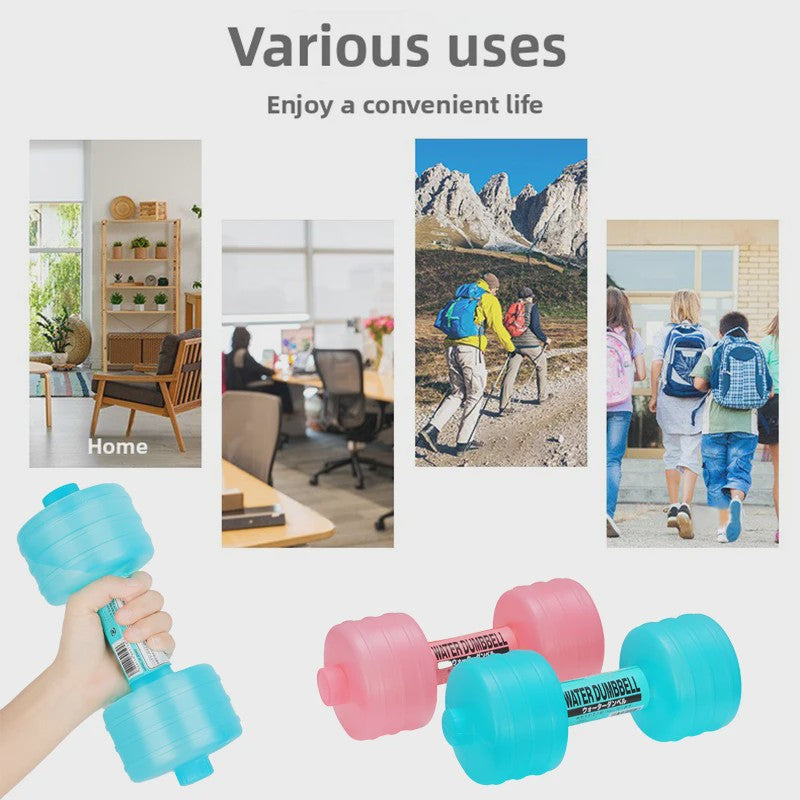 Verstelbare Water Dumbbells - Draagbare Fitness Gewichten voor Krachttraining