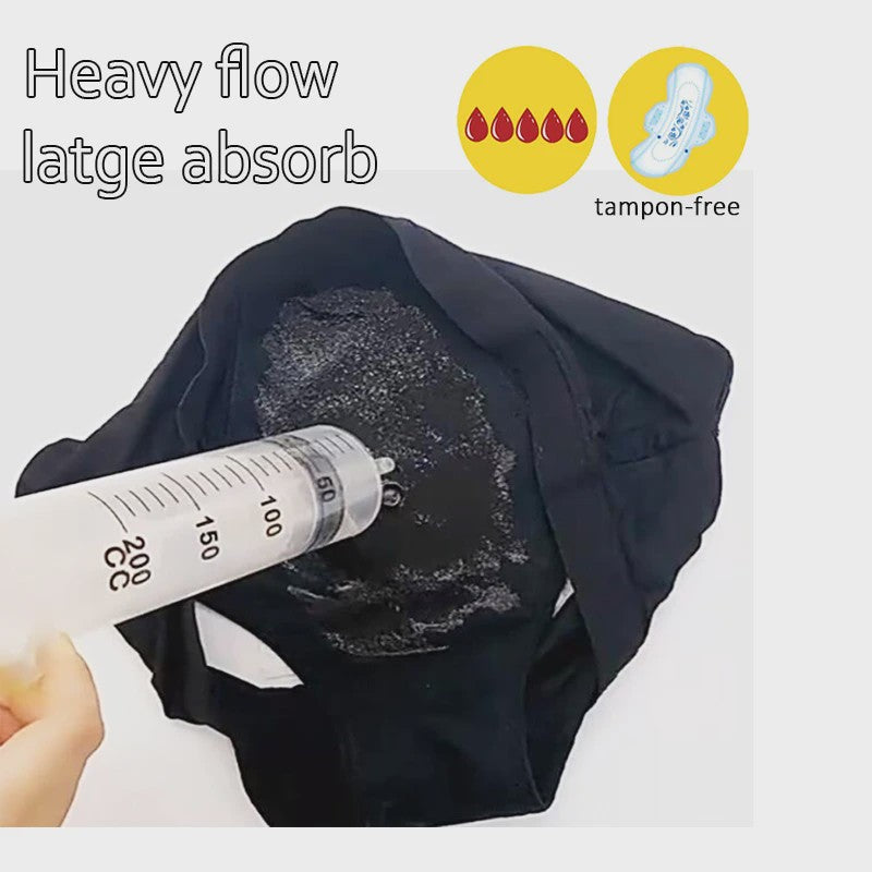4-Laags Absorberende Lekvrije Menstruatiebroekjes voor Dames - Zwaar Bloedverlies & Postpartum