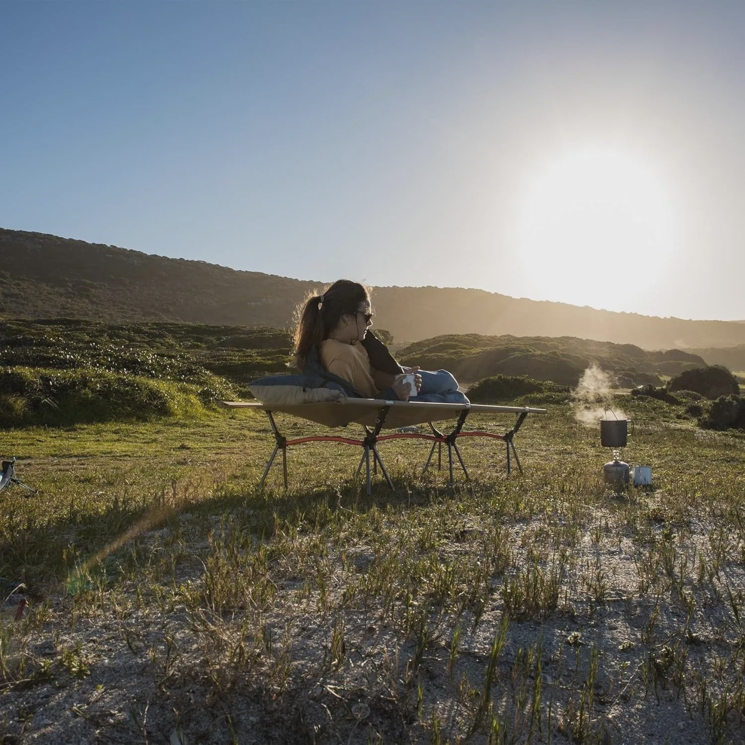 Naturehike Opvouwbaar Campingbed - Lichtgewicht, Verstelbare Hoogte, Draagbaar
