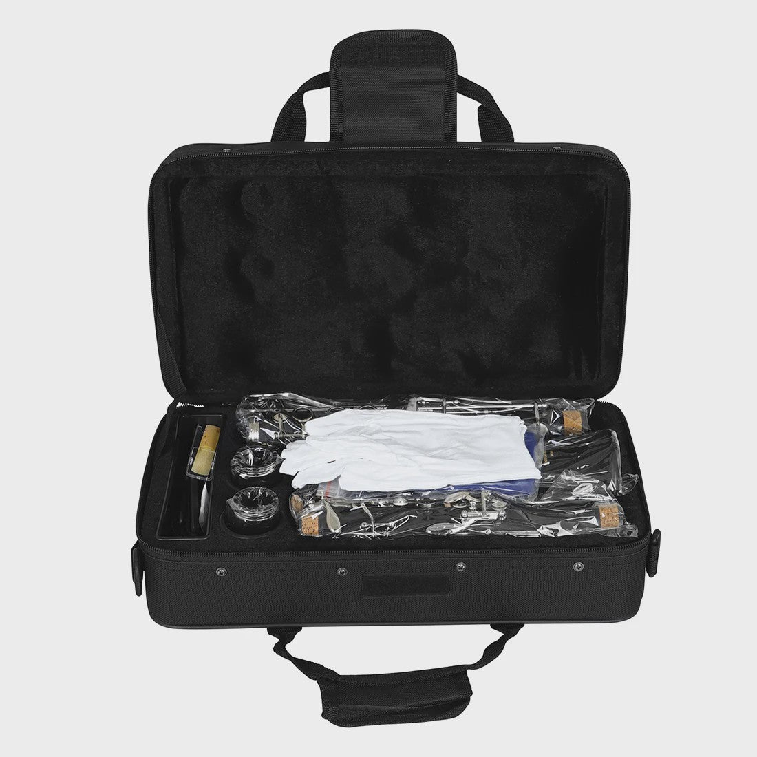 Bb Klarinet 17 Toetsen Zwart Bakeliet Houtblazer Muziekinstrument Set