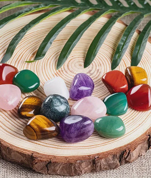 100g Mix Edelstenen Tumblestones - Natuurlijke Gepolijste Kristallen voor Decoratie