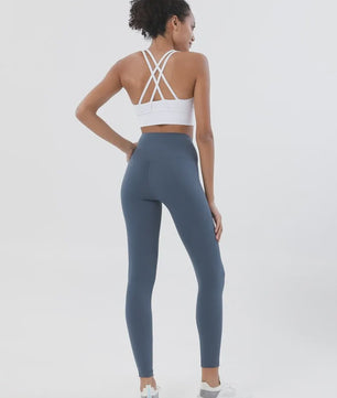 Dames Sport BH met Racerback - Ademend Nylon & Spandex voor Yoga en Fitness