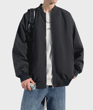 Herfst Bomberjack Heren - Stijlvolle Baseball Kraag Windbreaker Jas