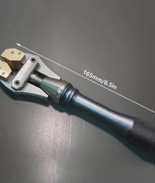 Verstelbare Handklem met Messing Bekken - Precisie Gereedschap voor Draadbewerking en DIY