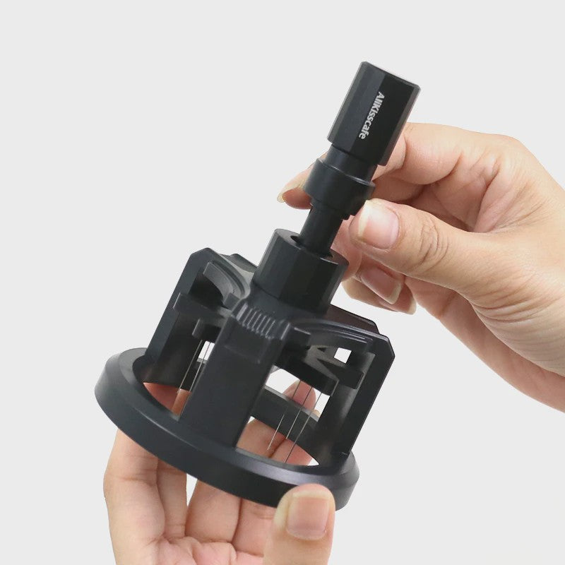 ALIKISSCAFE WDT Tool: Magnetische Espresso Naaldverdeler voor Barista's (51-58mm)