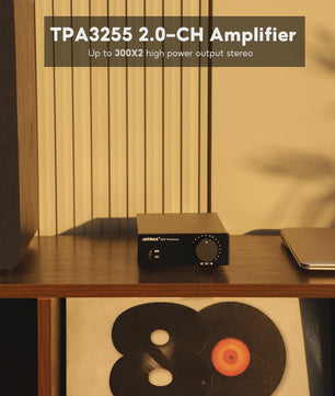 AIYIMA A07 Premium TPA3255 Klasse D Versterker - 2x 300W Krachtig Hifi Geluid