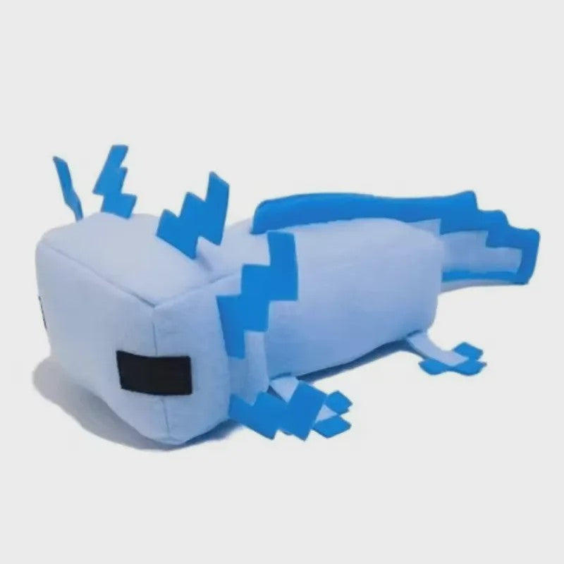 Zachte Axolotl Pluche Knuffel - Minecraft-geïnspireerde Poppen voor Kinderen