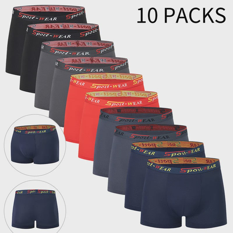 Set van 5 of 10 Heren Boxershorts - Comfortabel, Modieus en Elastische Taille